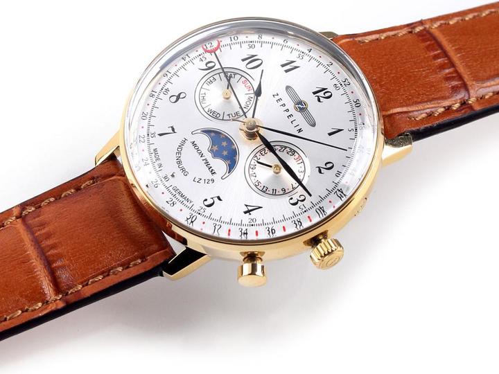Produktbild Zeppelin LZ129 Hindenburg Mondphase Lady (Analoguhr, 36 mm)