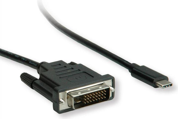 Actual product image Roline USB Typ C — DVI (2 m, DVI)
