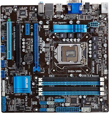 Produktbild ASUS P8z77-M (LGA 1155, Intel Z77, mATX)