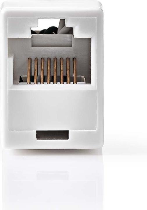 Image du produit Nedis Coupleur réseau | CAT5 | Non blindé | RJ45 femelle | RJ45 femelle | Droit | ABS | Boîte (S/FTP, CAT5, 0.04 m)