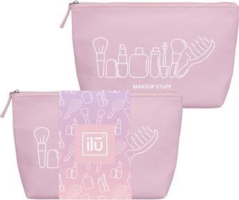 Ilu Mu Cotton Beauty Bag Pink