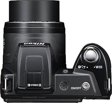 Produktbild Nikon Coolpix L110, 12 Mpixel, 15x Zoom, HD-Movies, Schwarz (12.39 Mpx, 1/2,3'')