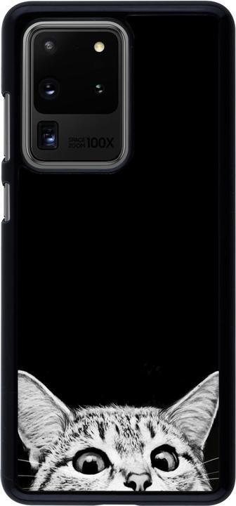 Immagine prodotto PhoneLook Copertina Gatto che guarda in alto nero (Samsung Galaxy S20 Ultra)