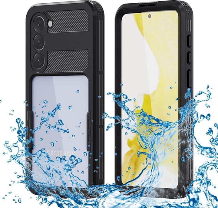 Actual product image Shellbox - Waterproof IP68 Case - Samsung Galaxy S23 Plus - Black (Samsung Galaxy S23+)