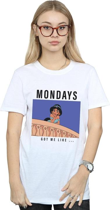 Produktbild Disney Princess Jasmine Mondays Got Me Like TShirt (S)