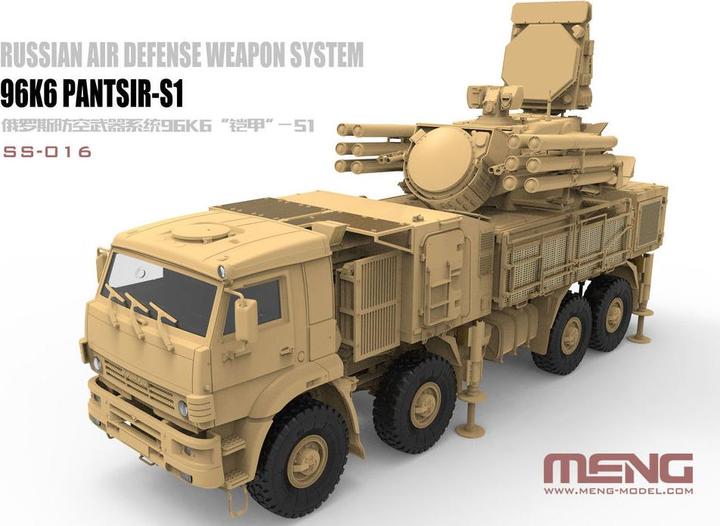 Immagine prodotto Meng-Model Sistema d'arma di difesa aerea russo 96K6 Pantsir-S1