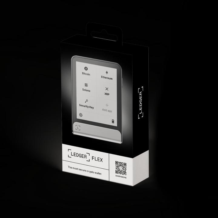 Actual product image Ledger Flex (Bitcoin, Cardano, Ethereum Classic)