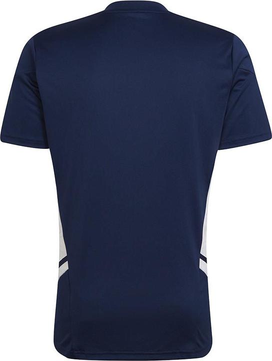 Image du produit adidas Hommes Condivo 22 Jersey Col V Bleu marine et Blanc HA6291 (L) (L)