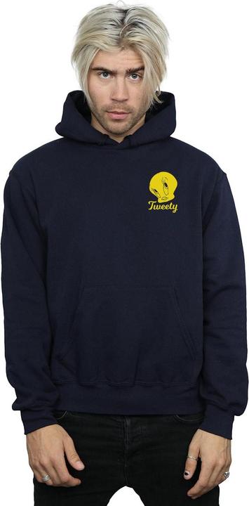 Immagine prodotto Looney Tunes Tweety Pie Head Felpa con Cappuccio Uomo (XL)