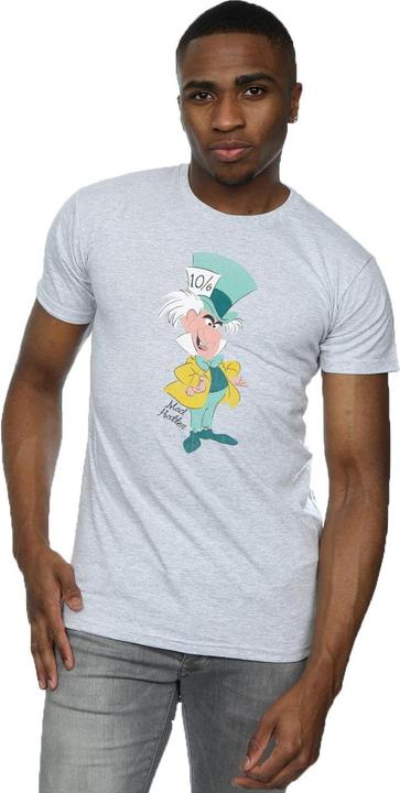 Actual product image Disney Mens Classic Mad Hatter T-Shirt (S)