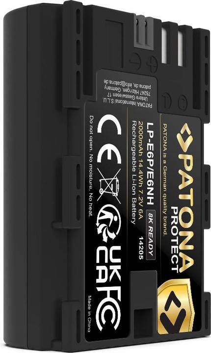 Actual product image Patona Protect Canon LP-E6P (Rechargeable battery)