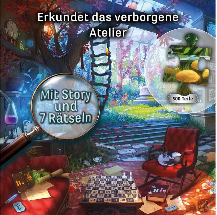 Produktbild Kosmos EXIT® - Das Puzzle: Das verborgene Atellier (500 Teile)