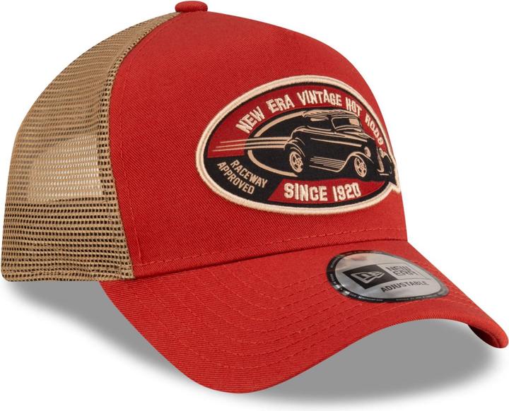 Image du produit New Era 9Forty A-Frame Trucker Cap - Hot Rods Rouge (Taille unique)