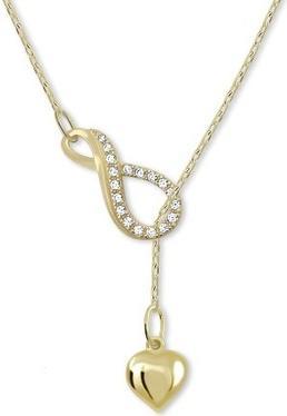Immagine prodotto Brilio Collana originale in oro Infinity con cuore 279 001 00097 00