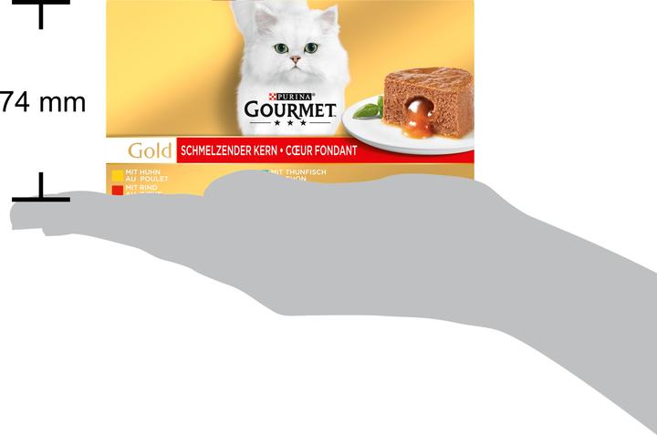 Produktbild Gourmet Schmelzender Kern (Adult, 4 Stk., 400 g)
