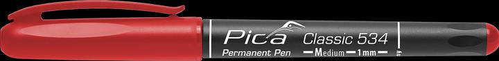 Immagine prodotto Pica Penna permanente M, 1,0mm rosso (Rosso, 1 mm, 1 x)