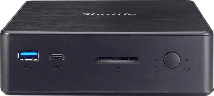 Actual product image Shuttle nano Barebone NC03U black (Intel Celeron 3865U)