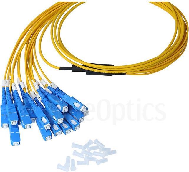 Produktbild BlueOptics LWL MTP/8xSC Duplex Breakout Kabel G.657.A1 Singlemode 2 Meter (2 m)