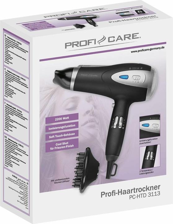 Image du produit Profi-Care PCA PC-HTD 3113 Sèche-cheveux s