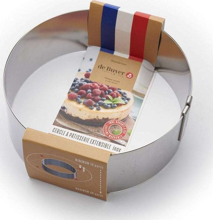 Immagine prodotto de Buyer Anello per torte regolabile (36 cm)