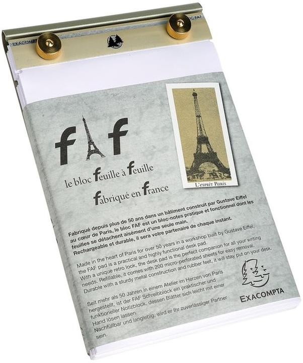 Actual product image Exacompta Block FAF (21 x 13.5 cm, Plain)