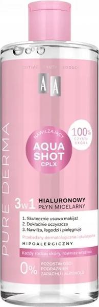Actual product image Oceanic Pure Derma Hyaluronic Micellar Liquid 3-in-1 500ml AA (Powder, 500 ml)