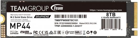 Productafbeelding Team Group MP44 (8000 GB, M.2 2280)