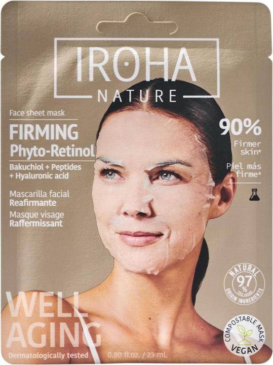 Produktbild Iroha Nature Tissue Face Mask Bakuchiol (18 ml)
