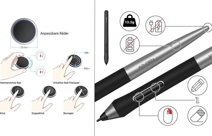 Actual product image XP-Pen Deco Pro M (12", 5080 lpi)