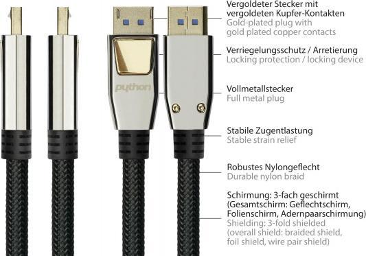 Actual product image Good Connections DisplayPort - DisplayPort (3 m, DisplayPort)