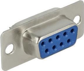 Actual product image Delock DB9, RS232 female Connector (0.02 m)