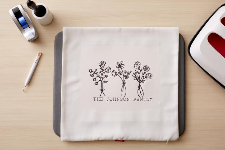 Actual product image Cricut T-shirt Infusible Ink pillowcase 45 x 45 cm, White