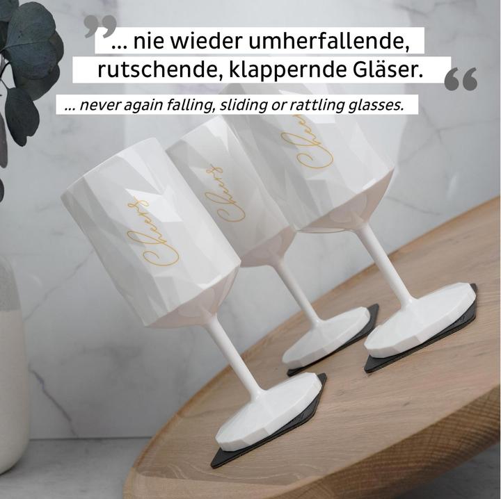 Produktbild Silwy Magnet-Kunststoffglas Wein Cheers (30 cl, 1 Gläser, Rotweingläser)