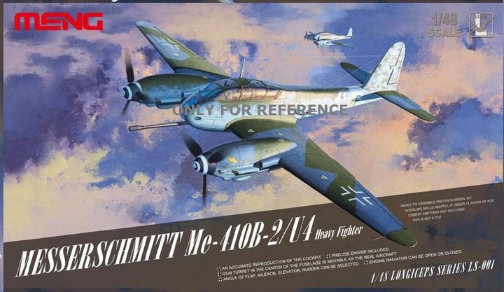Actual product image Meng-Model Messerschmitt Me-410B-2/U4 Heavy Fighter