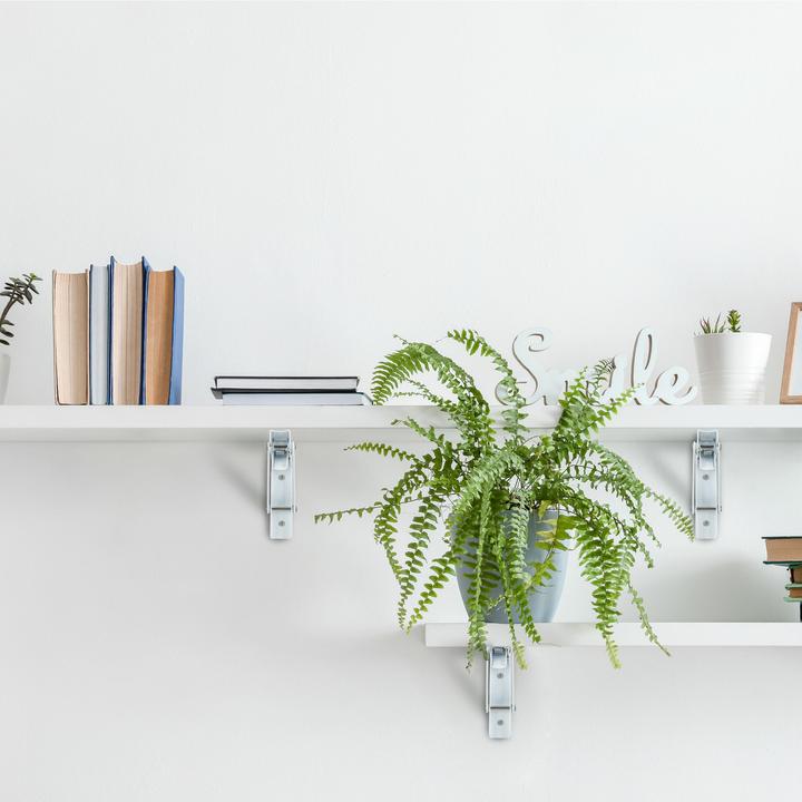 Actual product image Relaxdays 4x Shelf brackets