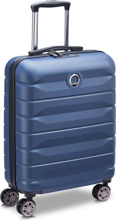 Immagine prodotto Delsey Air Armour Slim -matkalaukku, sininen (40 l, Bagaglio a mano (fino a 50 litri))