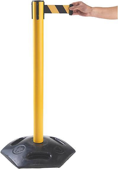 Actual product image kaiserkraft Belt barrier post, PU 2 pcs.
