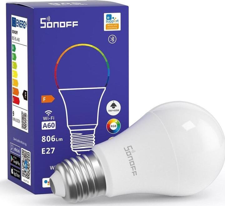 Actual product image Sonoff Light source B05-BL-A60 (E27, 9 W, 806 lm, 1 x, G)