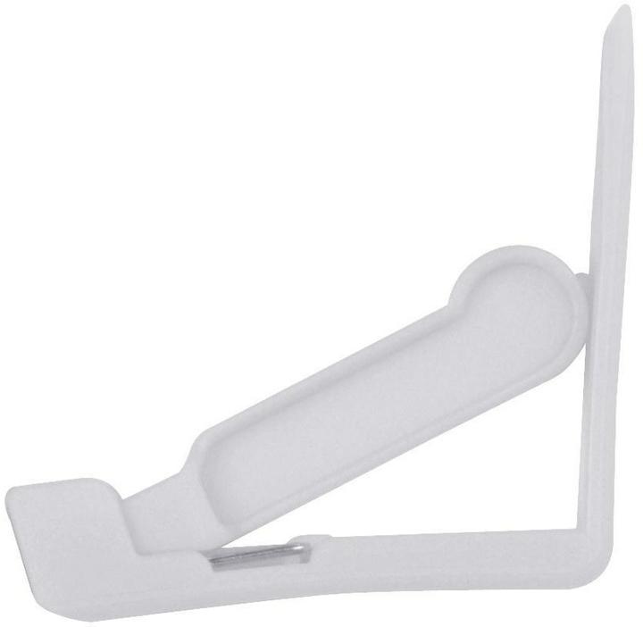 DC Table Tischtuchbeschwerer Klammer 4 Stück, Weiss (2 x 11 x 20 cm)