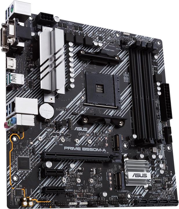 Image du produit ASUS PRIME B550M-A (AM4, AMD B550, mATX)