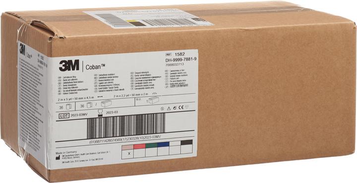 3M Coban Elastische Binde selbsthaftend 5.1cmx4.57m hautfarben