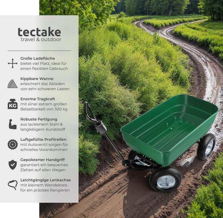 Actual product image tectake Hand Cart Tummi 125l