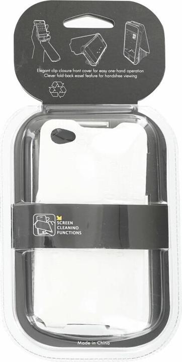 Immagine prodotto Leafon Custodia Flip per iPhone 4 / 4S bianca (Apple iPhone 4s, Apple iPhone 4)