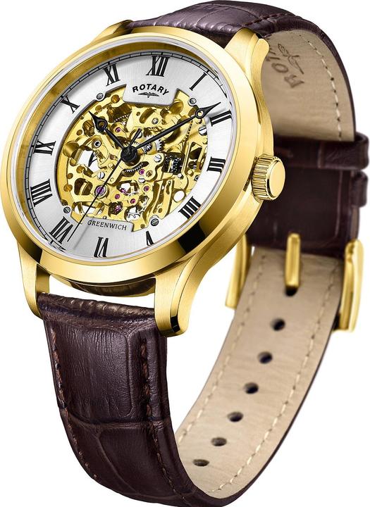 Immagine prodotto Rotary GS02941/03 Greenwich Automatico 42mm 5ATM (Orologio da polso analogico, 42 mm)