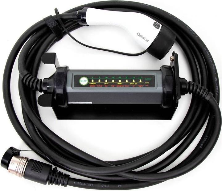 Actual product image Platinet EV PC060 eMobility charging cable type 2 32 A 22 kW (22 kW, 32 A, 5 m)