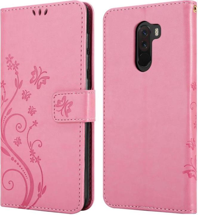 Image du produit Cadorabo Couverture du livre de fleurs (Xiaomi Pocophone F1)