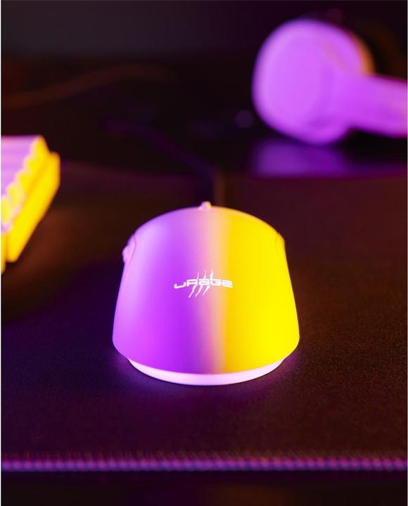Actual product image Urage gaming mouse Reaper 250, white (Cable)