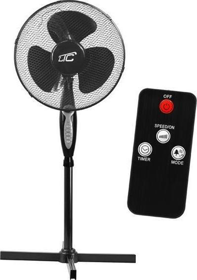 Actual product image Lasmex Standing Fan WT03 40W 16" black 3 modes with remote control HQ