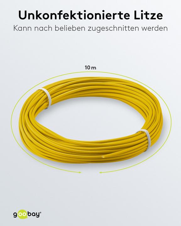 Image du produit Aquatuning Torons de cuivre isolés 1x0,14mm². (10 m)