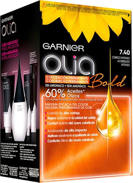 Garnier Olia Haarfarbe 7.40 Intensives Kupfer 60 g (7.40 Intensives Kupfer)
